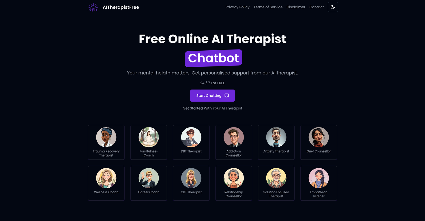 AITherapistFree screenshot