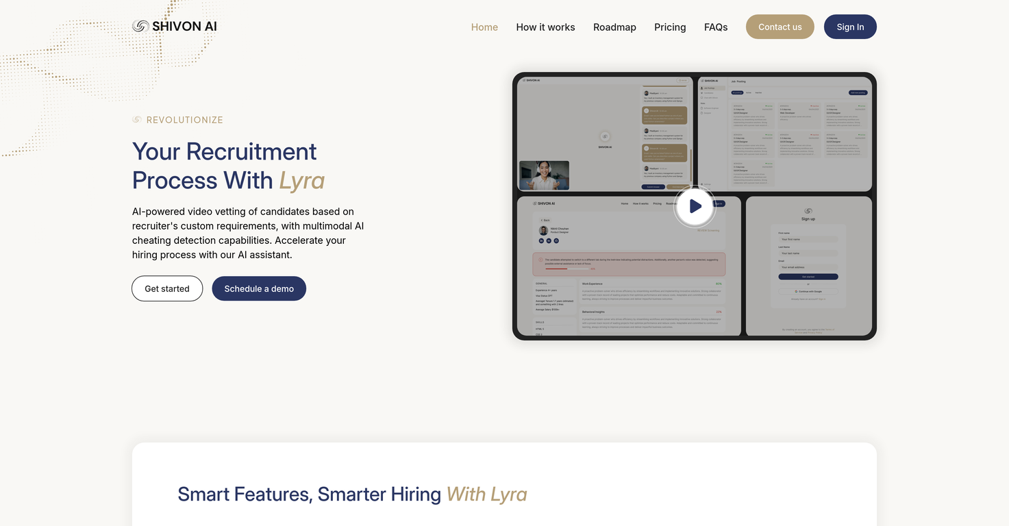 Shivon AI screenshot
