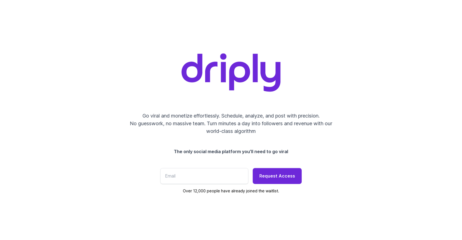 Driply screenshot