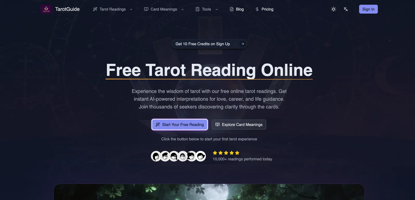 TarotGuide screenshot
