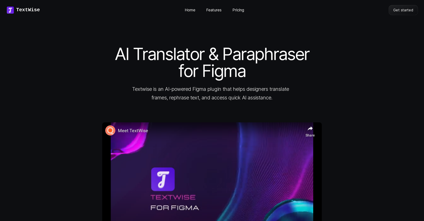 TextWise screenshot