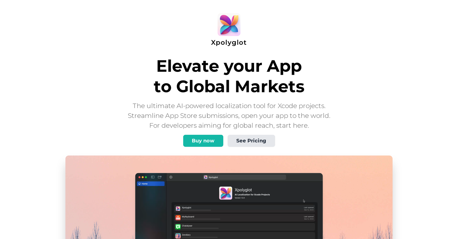 Xpolyglot screenshot