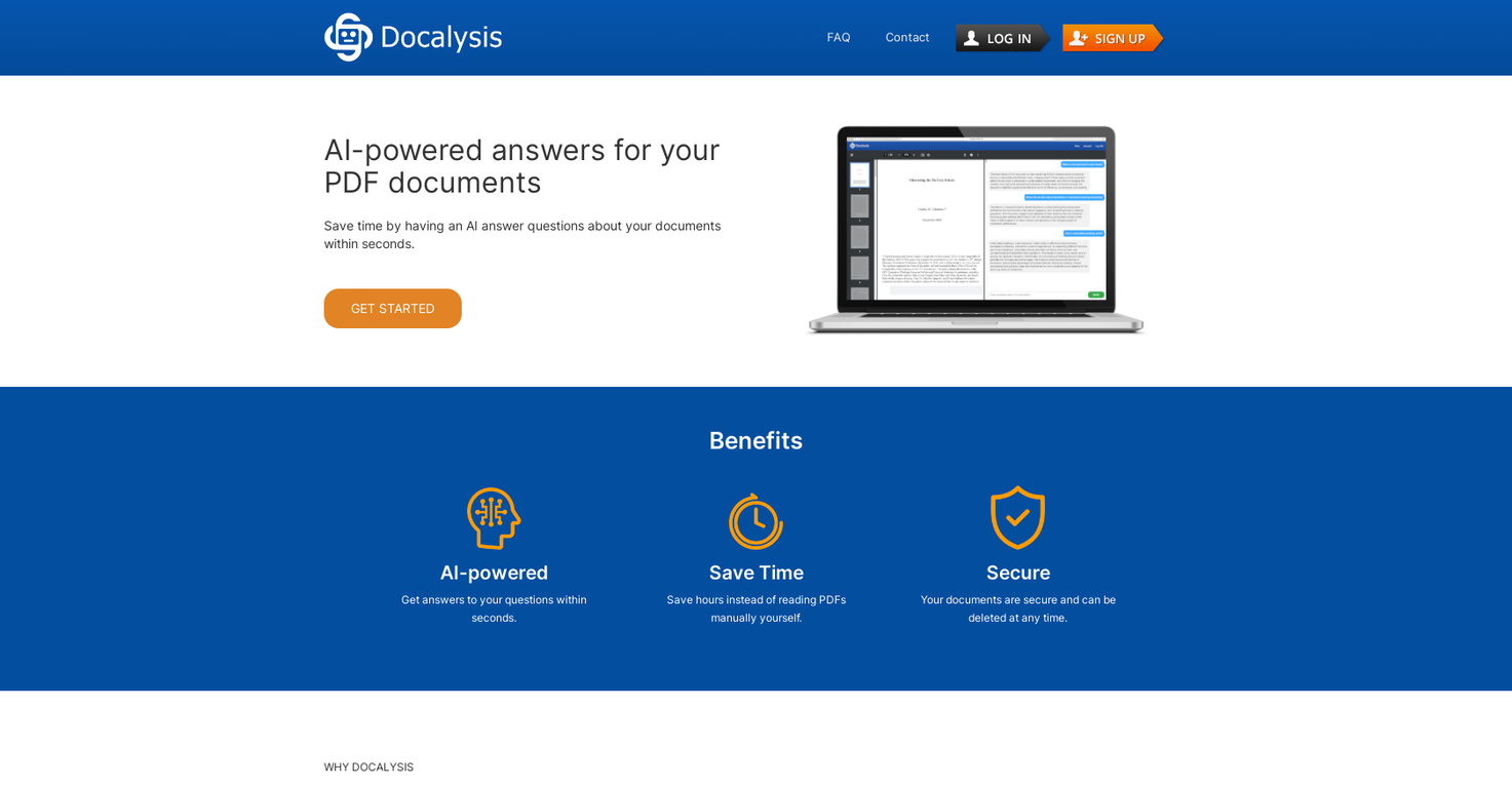 Docalysis screenshot