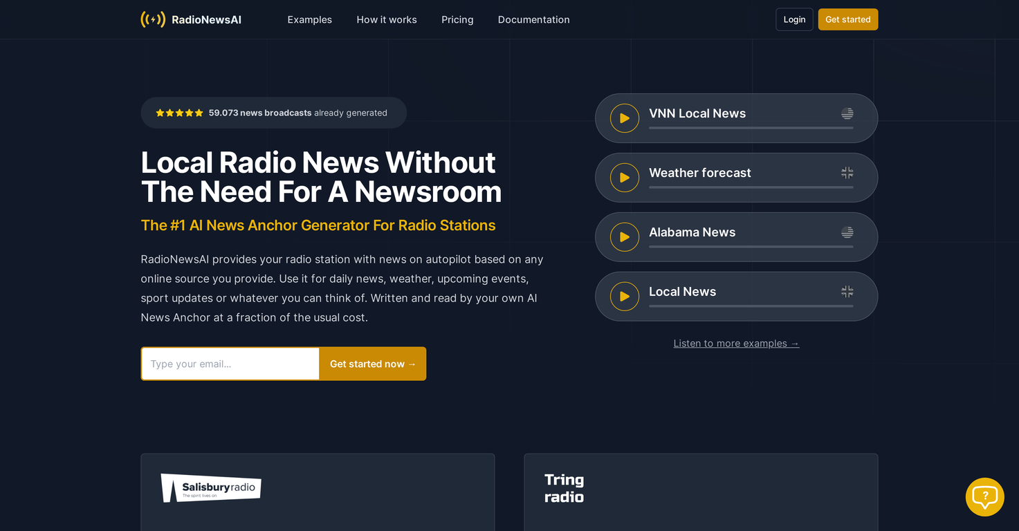 RadioNewsAI screenshot