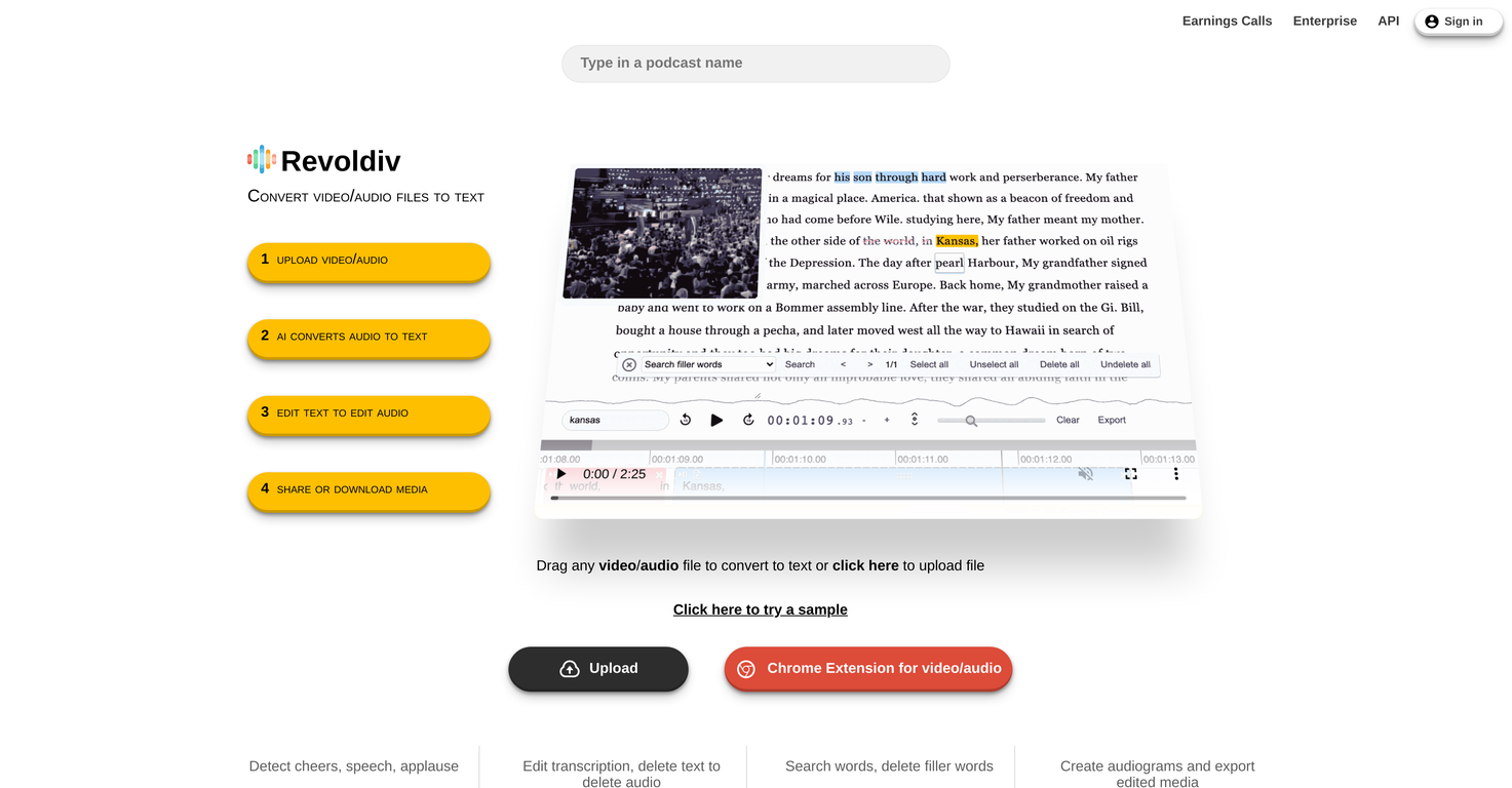 Revoldiv screenshot