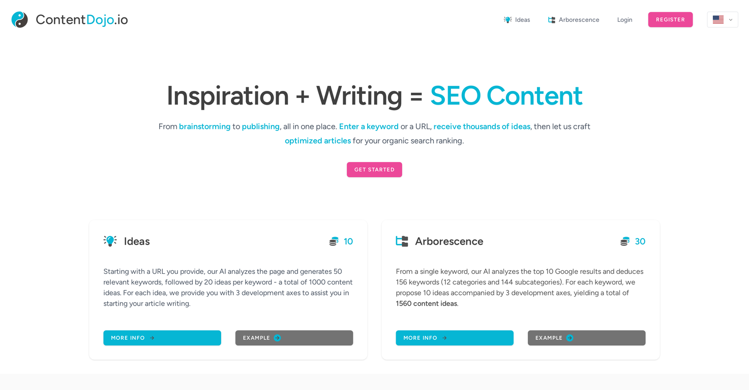 ContentDojo screenshot