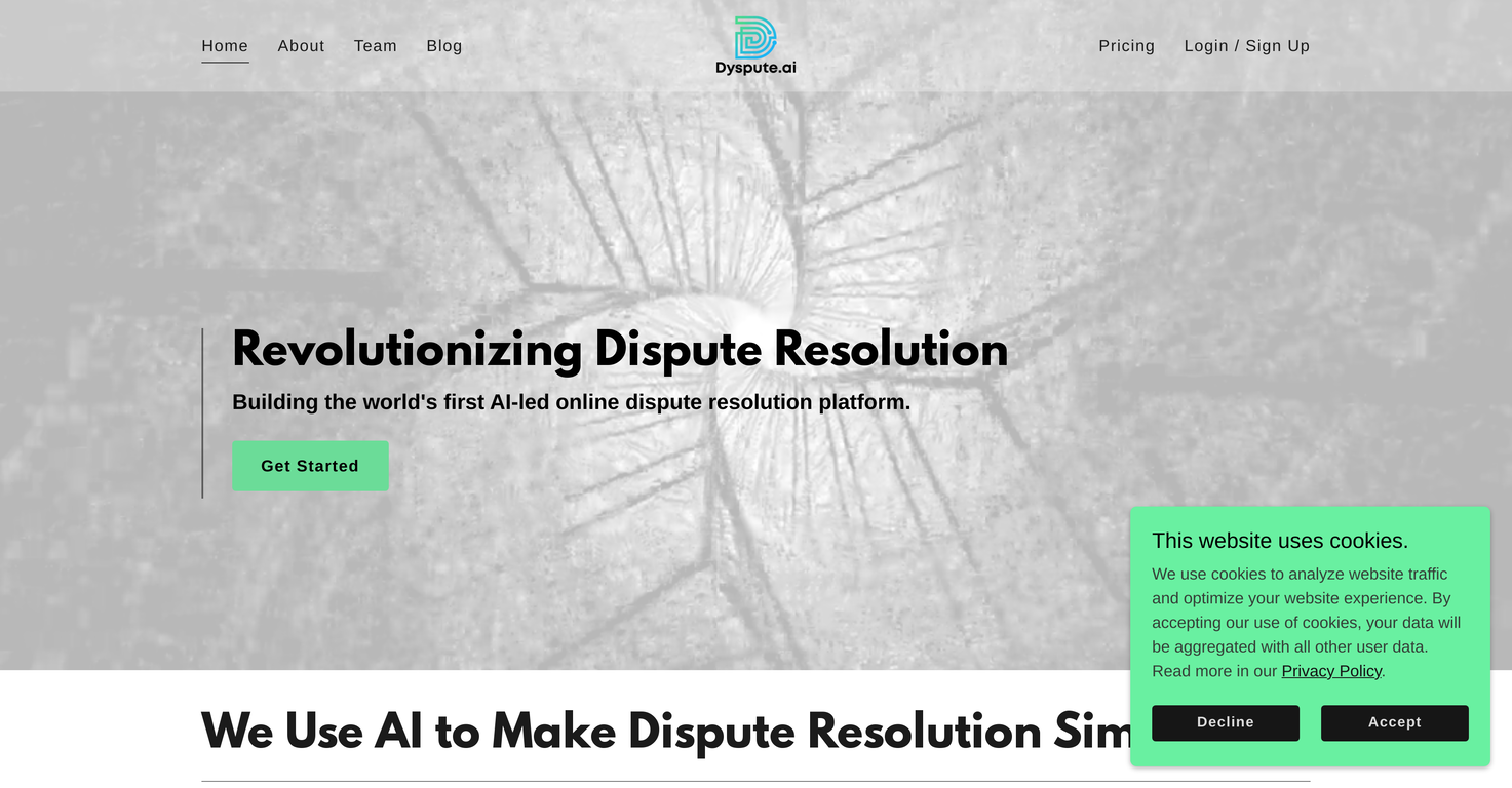 Dyspute screenshot