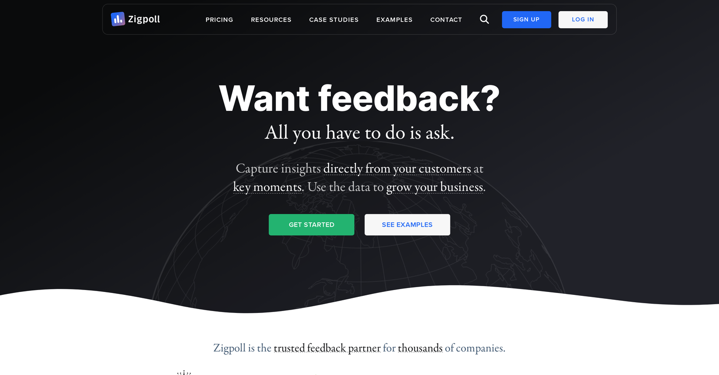 Zigpoll screenshot