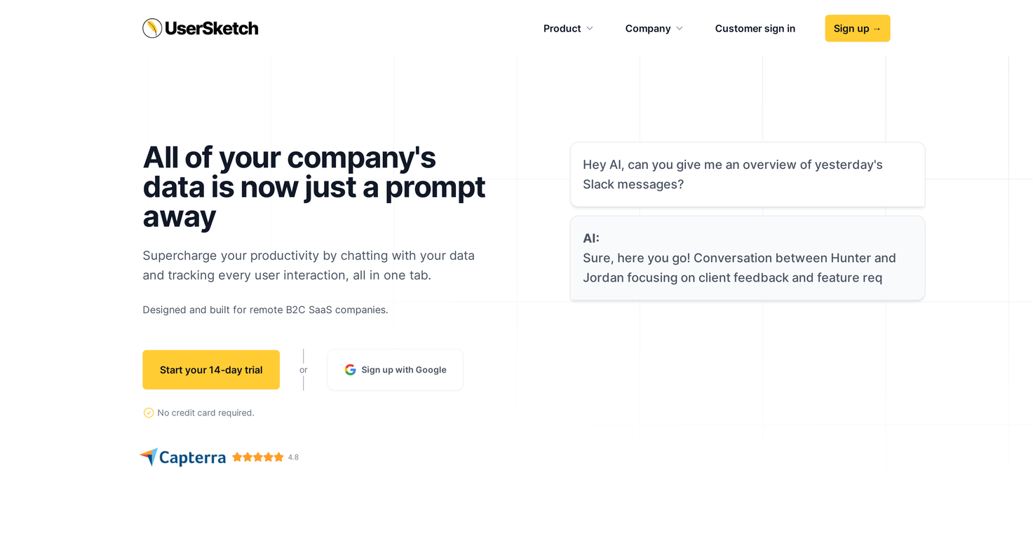 UserSketch screenshot