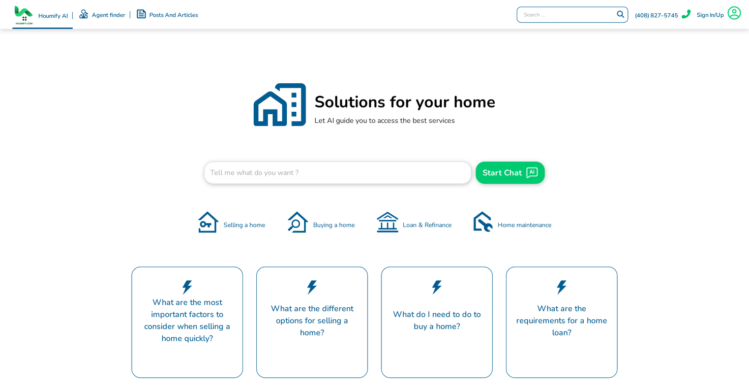 Houmify screenshot