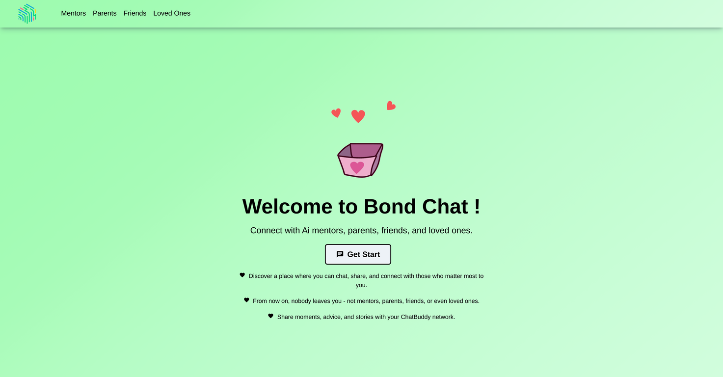Bond Chat screenshot