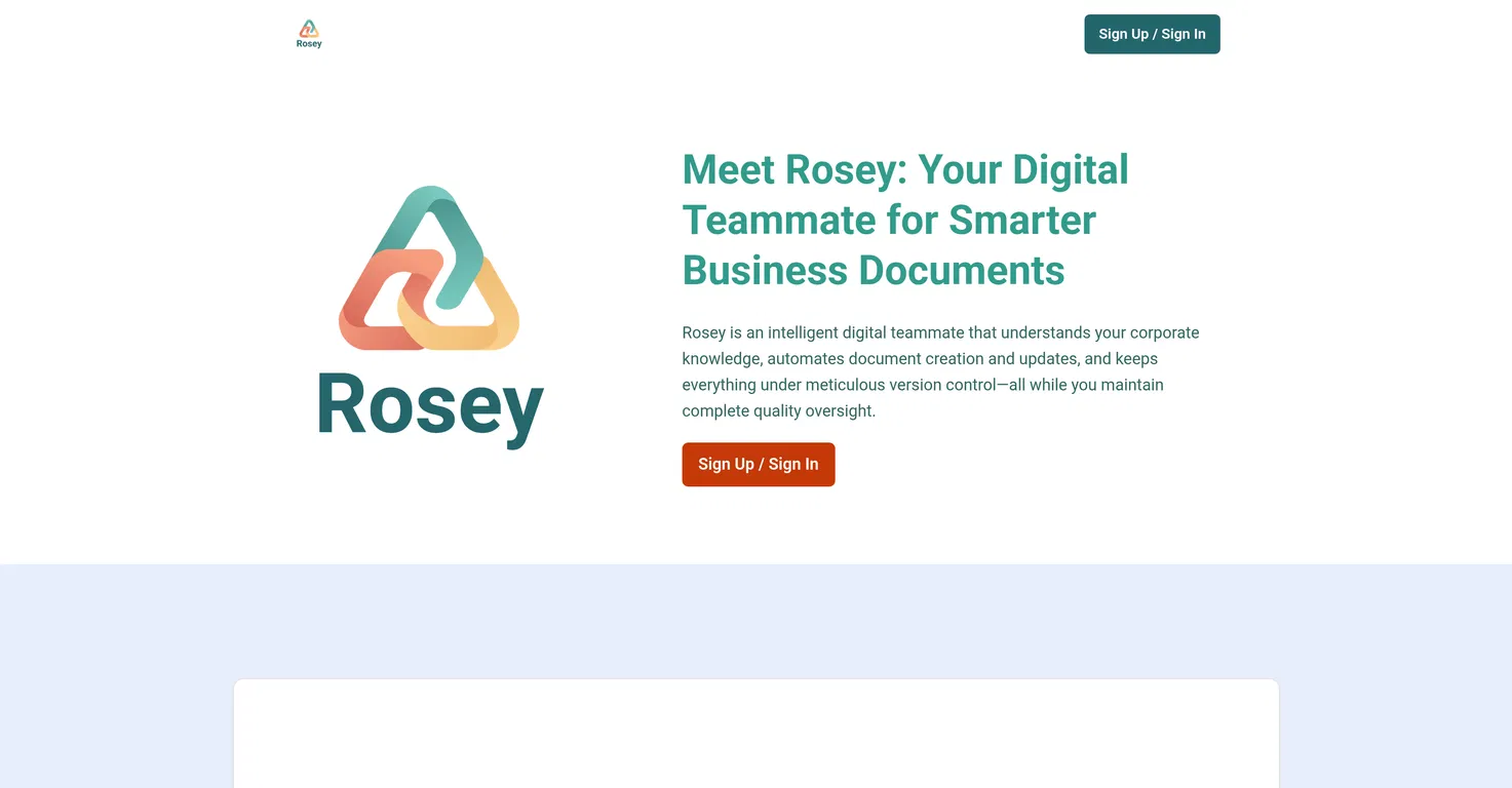 Rosey screenshot