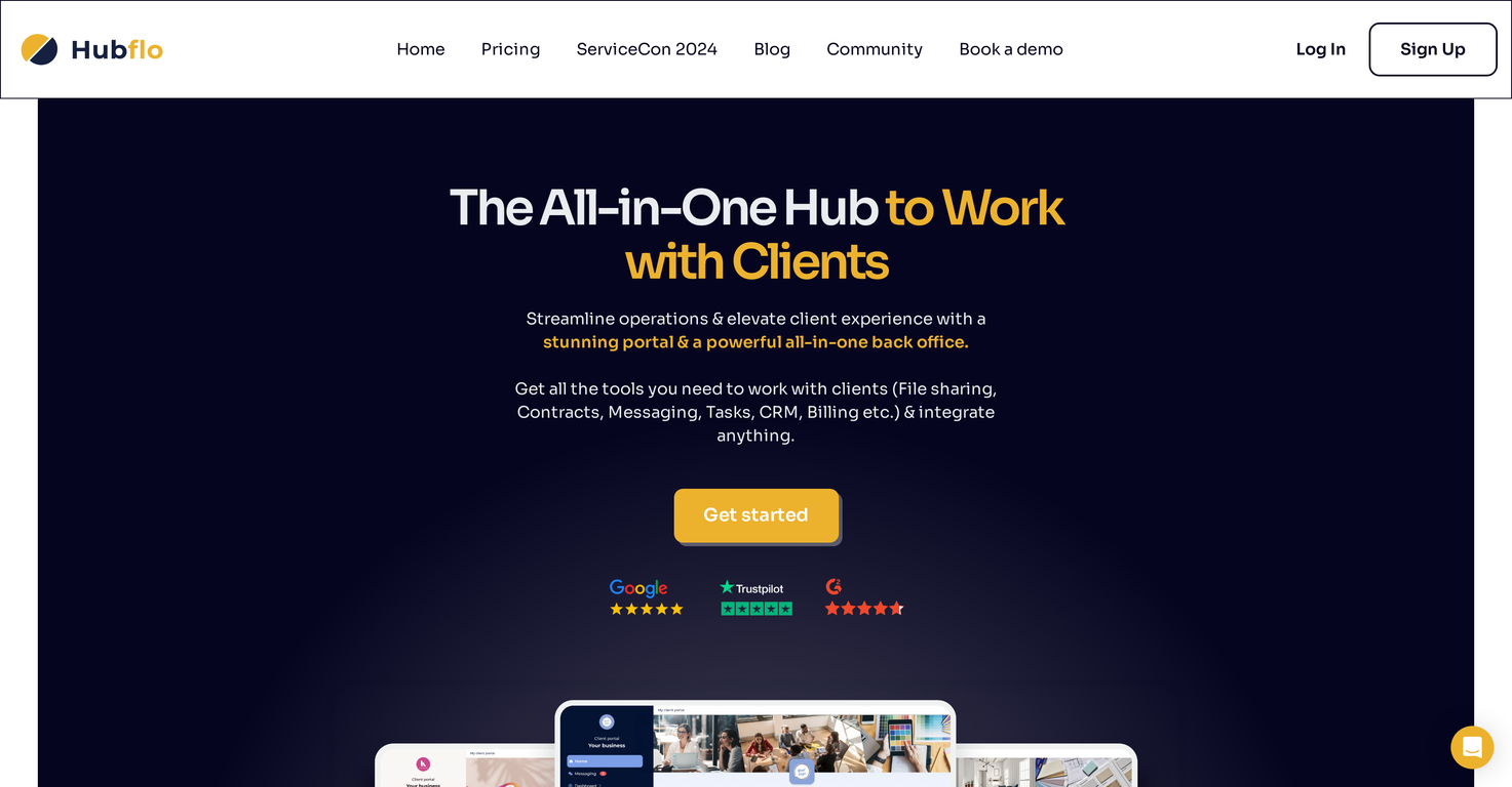 Hubflo screenshot