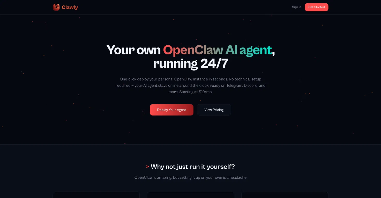 Clawly screenshot