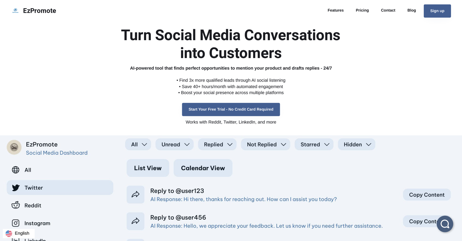 EzPromote screenshot