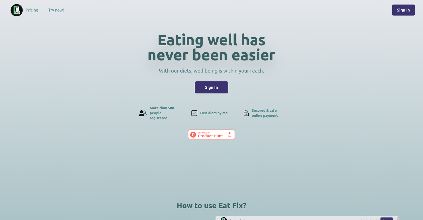 Eat Fix screenshot