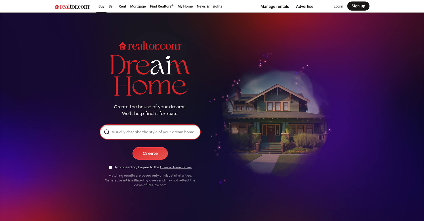 DreAIm Home screenshot