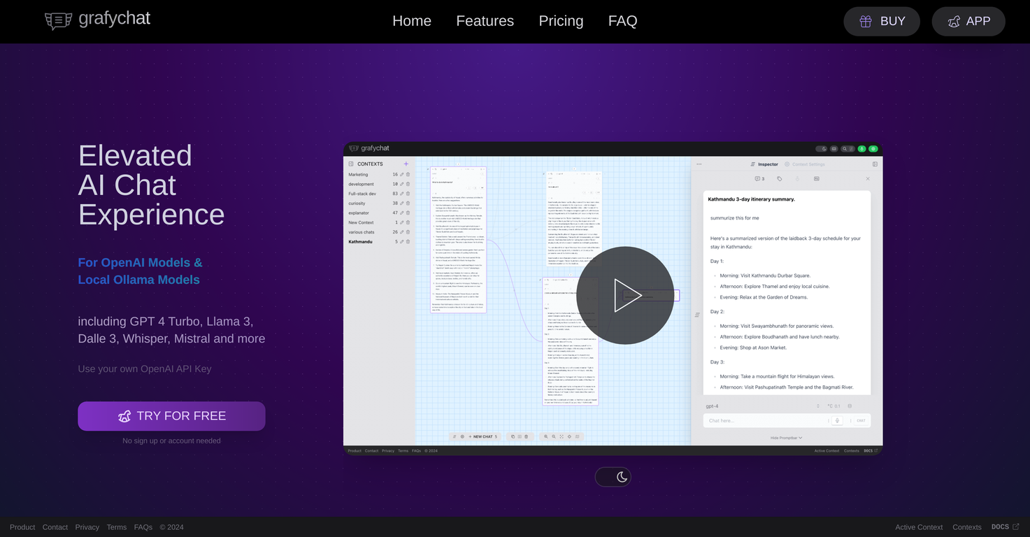 grafychat screenshot