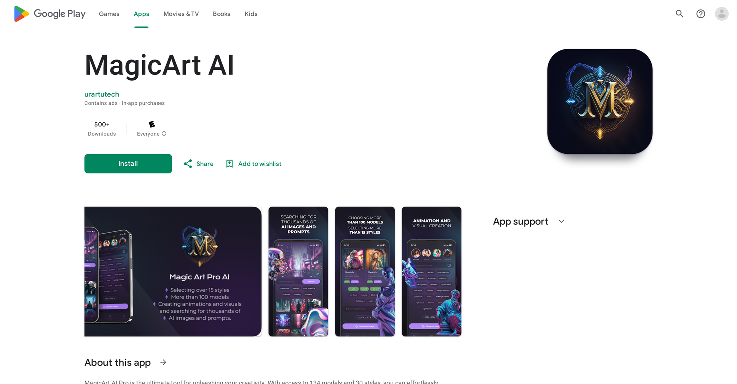 MagicArt screenshot