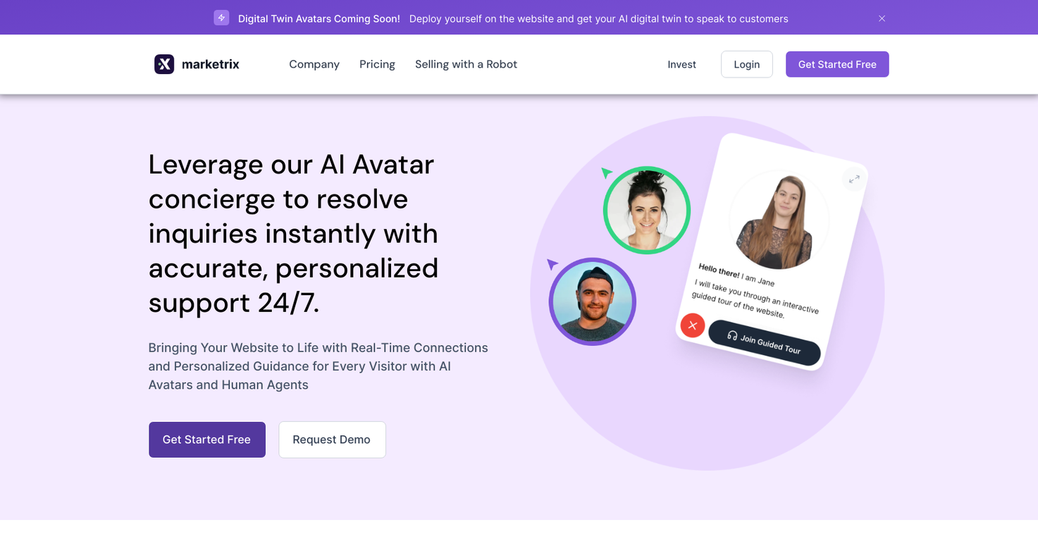 Marketrix screenshot
