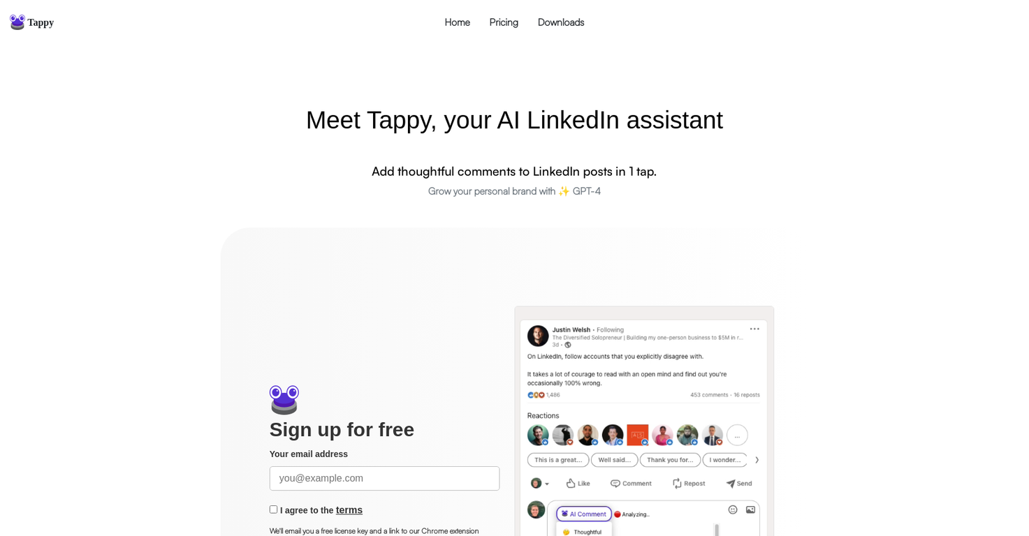 Tappy screenshot