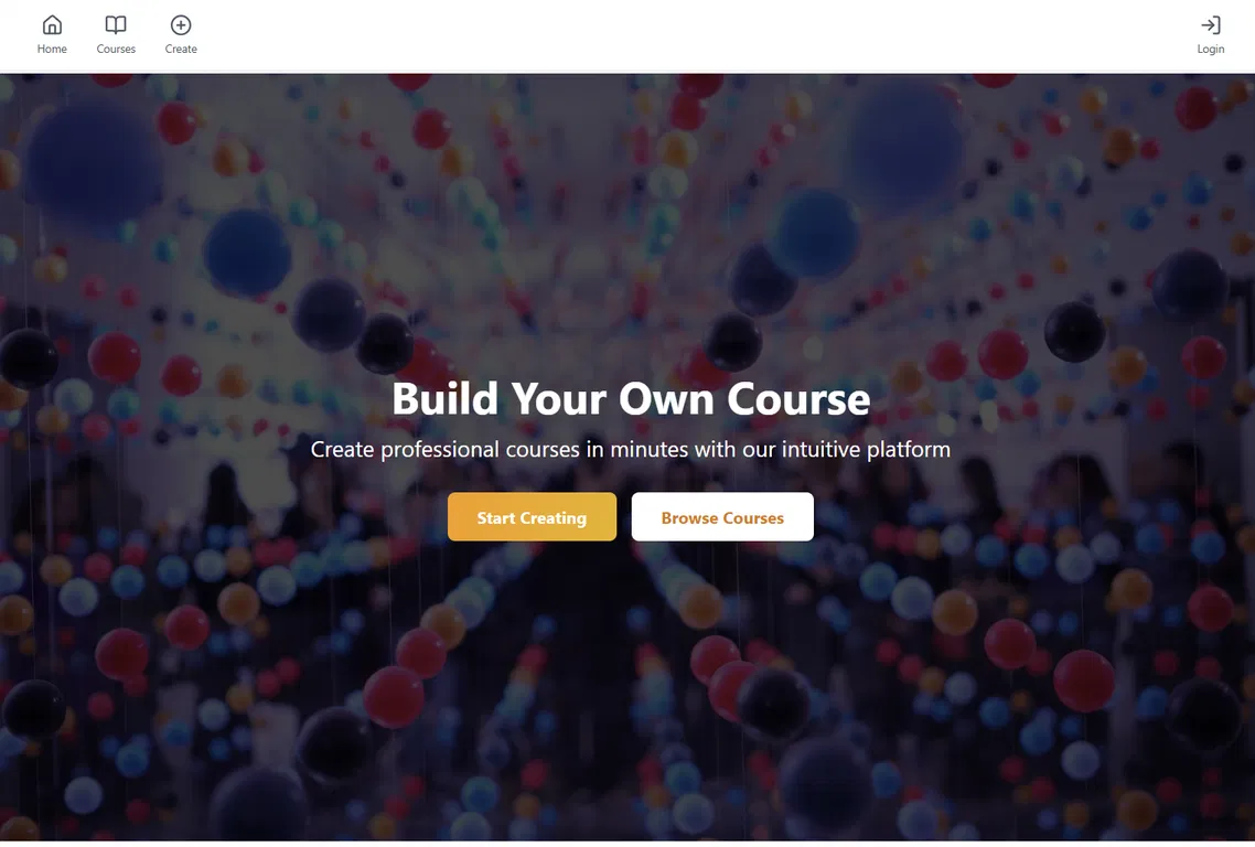 CraftedCourses.io screenshot