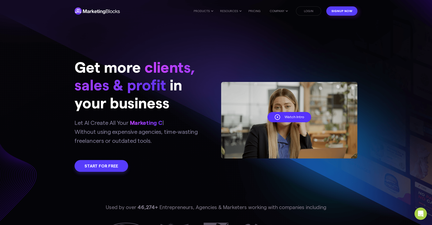 AI Marketing Assistant screenshot