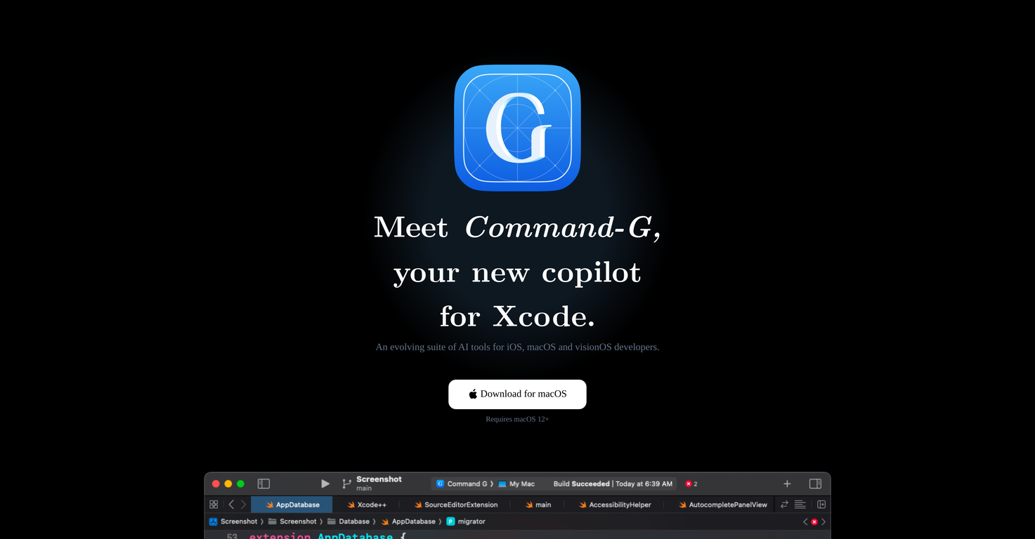 Command-G screenshot