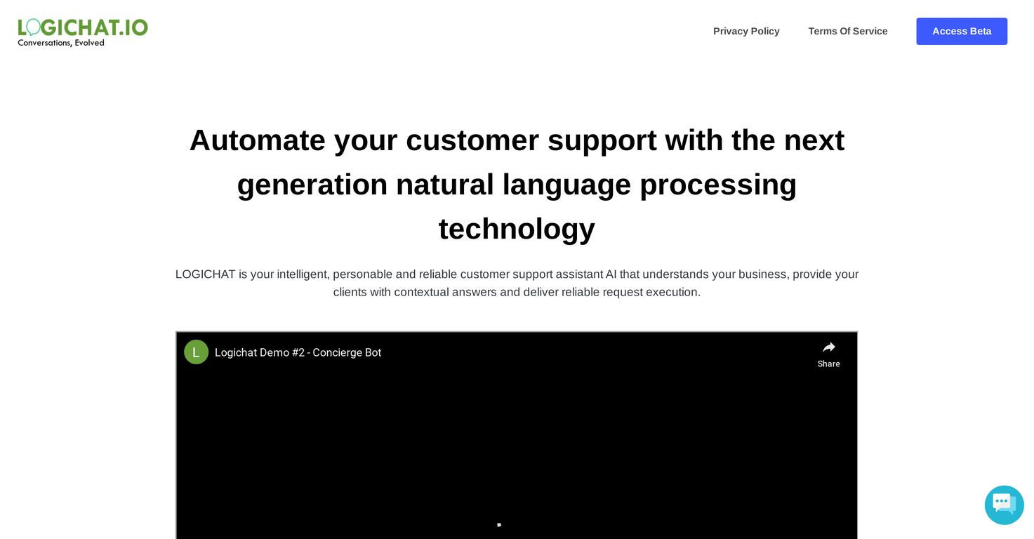 LogiChat screenshot