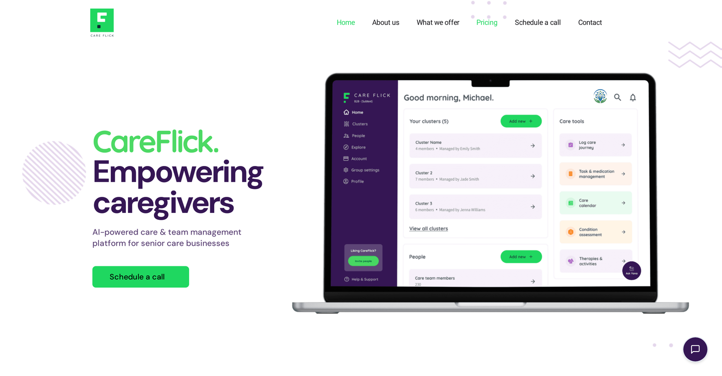 CareFlick screenshot
