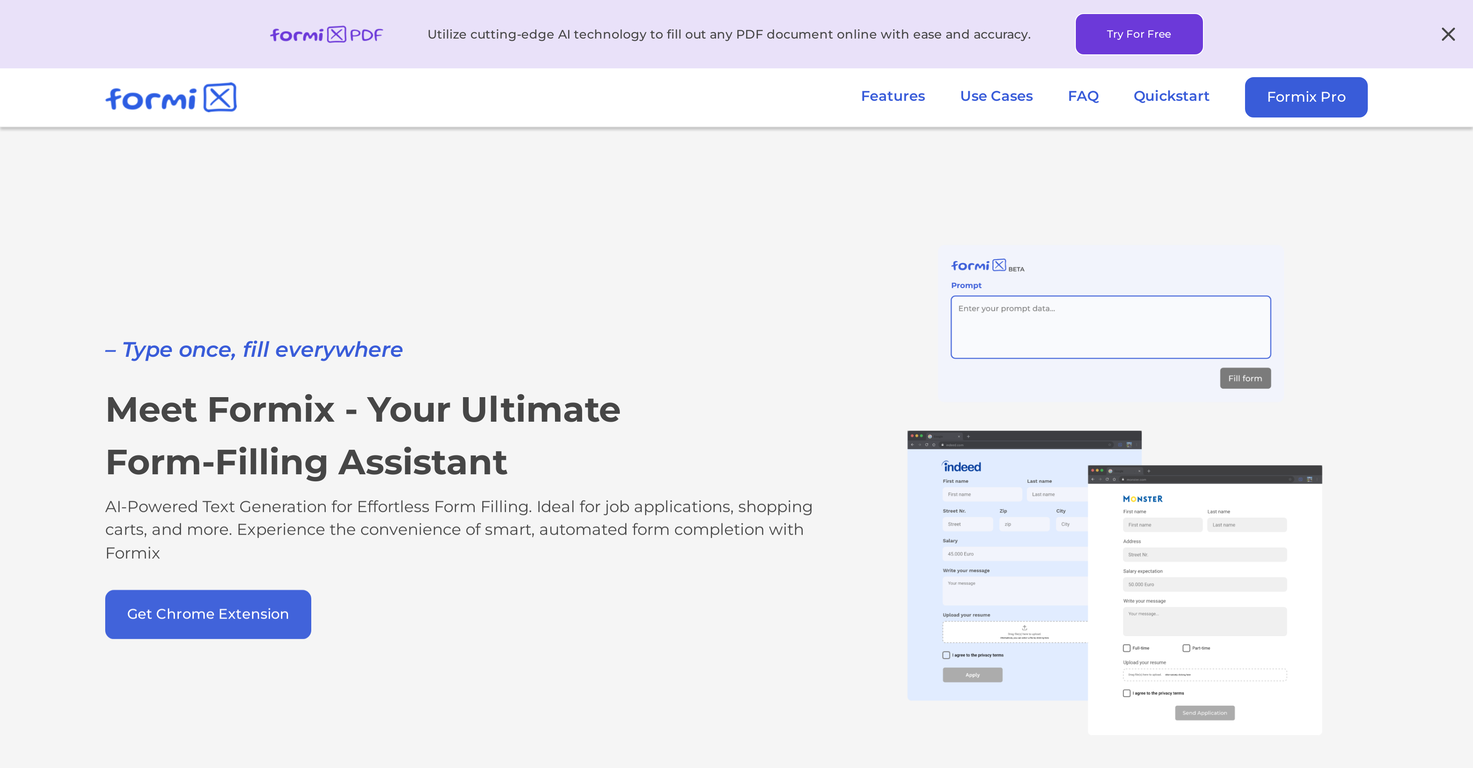 Formix PDF screenshot