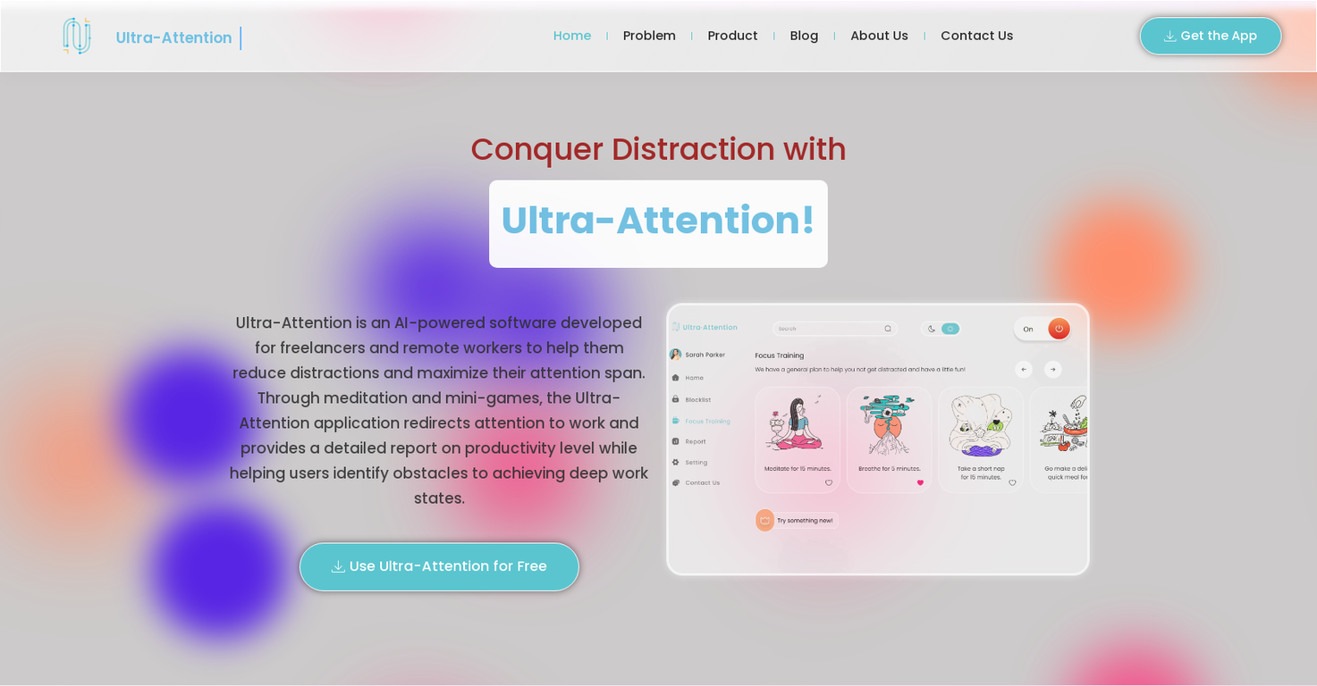 Ultra-Attention screenshot