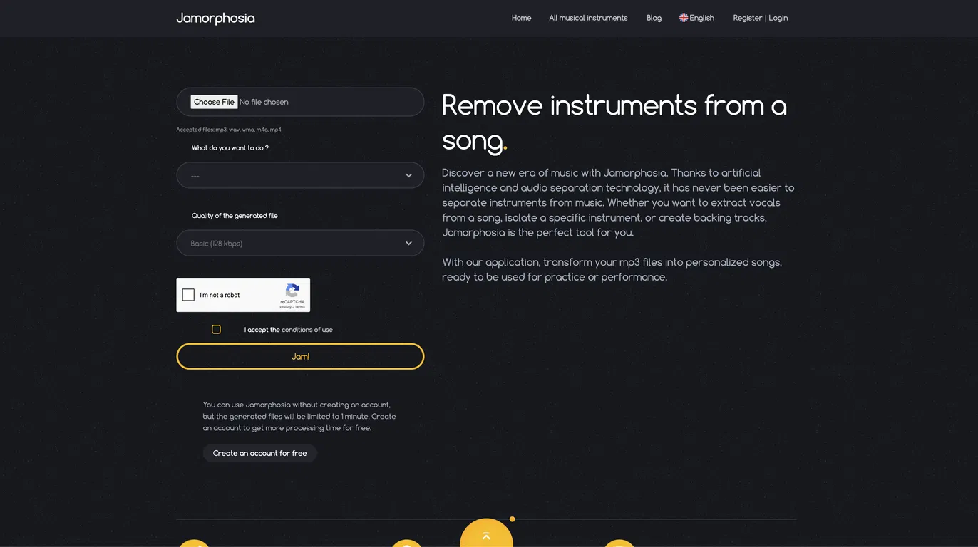 Jamorphosia screenshot