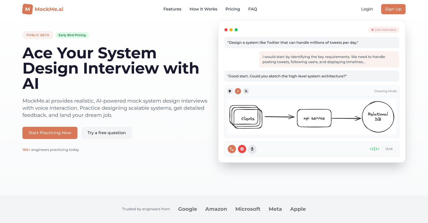 MockMe.ai screenshot