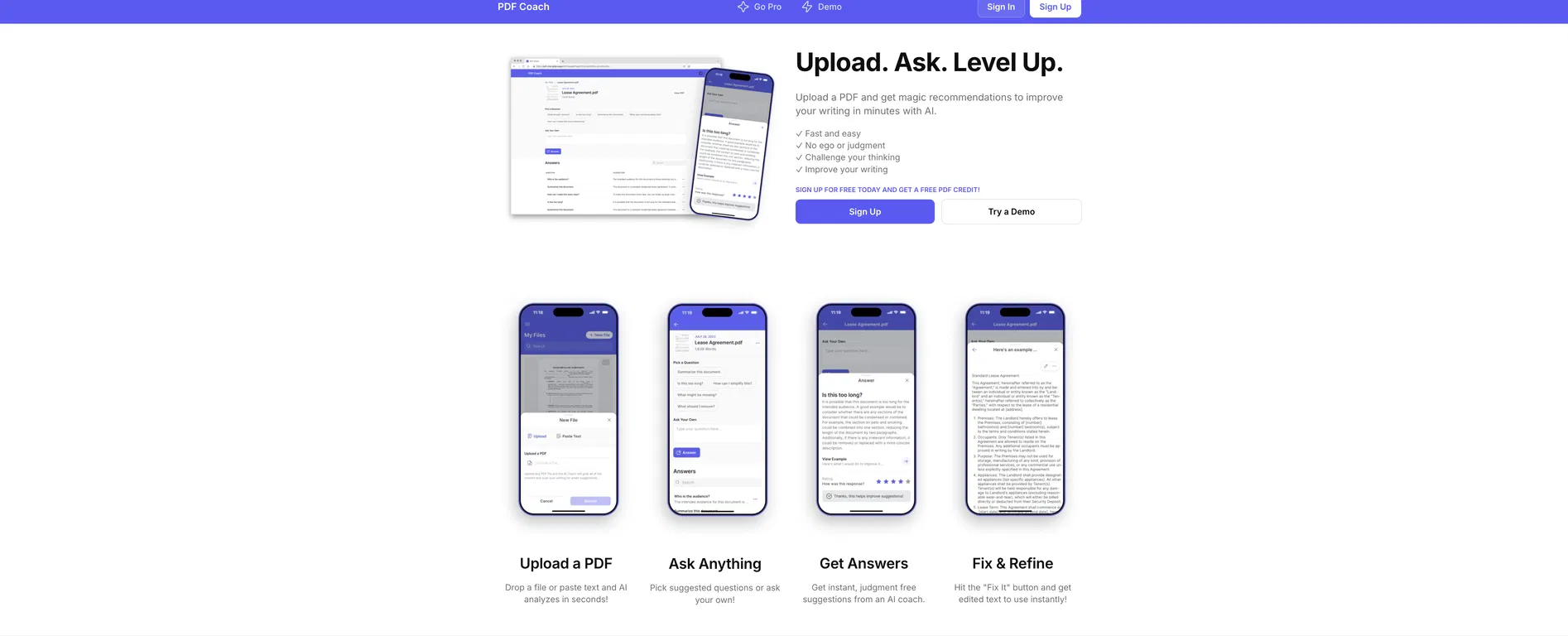 PDF Coach screenshot