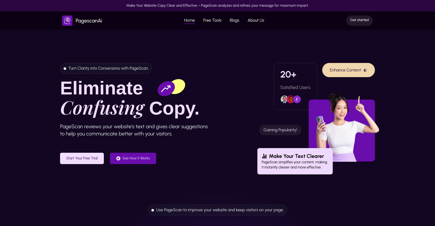 PageScan screenshot
