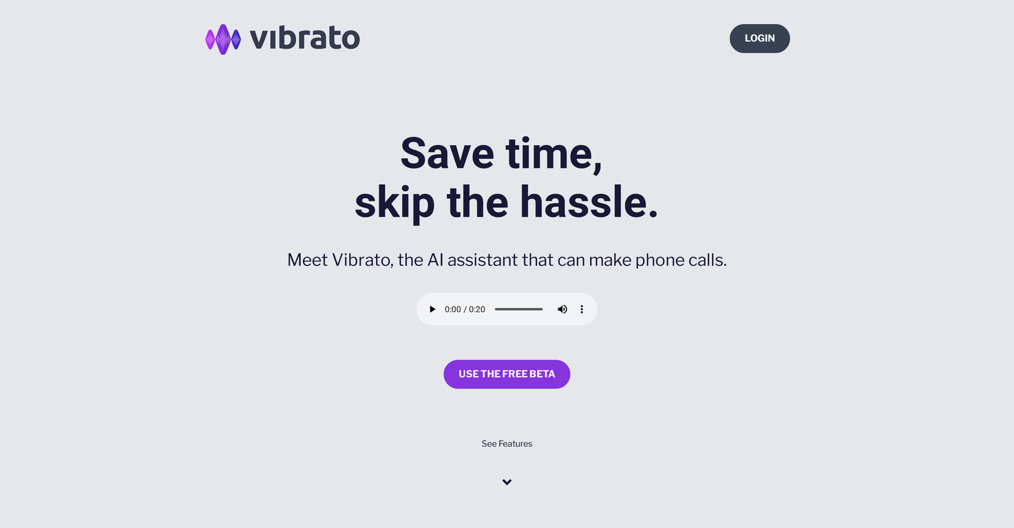 Vibrato screenshot