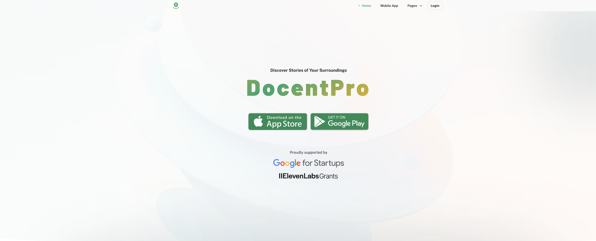 DocentPro screenshot