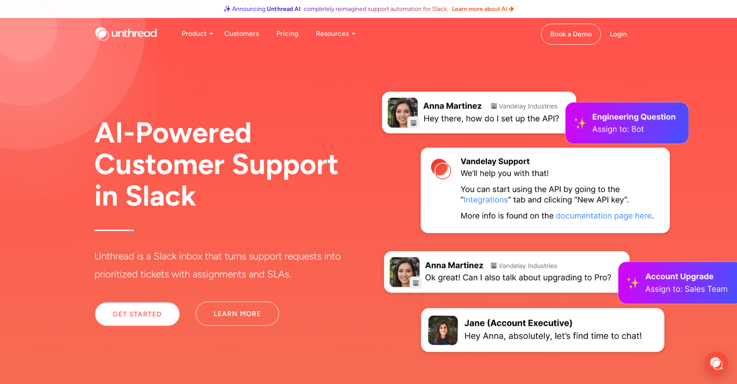 Unthread screenshot
