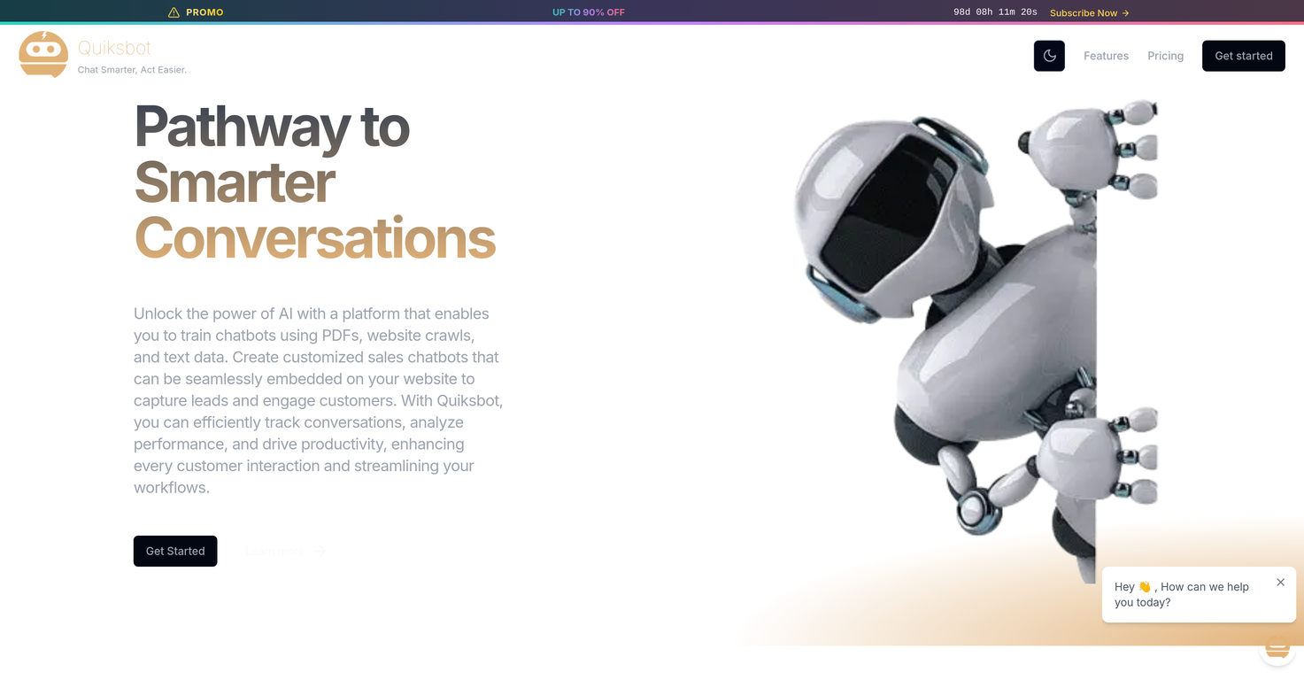 Quiksbot screenshot