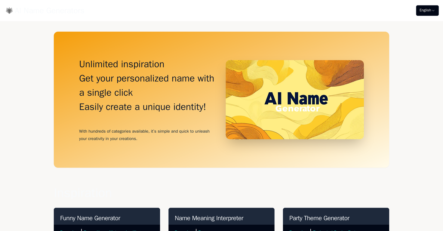 AI The Name screenshot