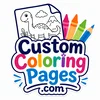 CustomColoringPages.com logo