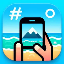 Picster - Caption and Hashtag logo